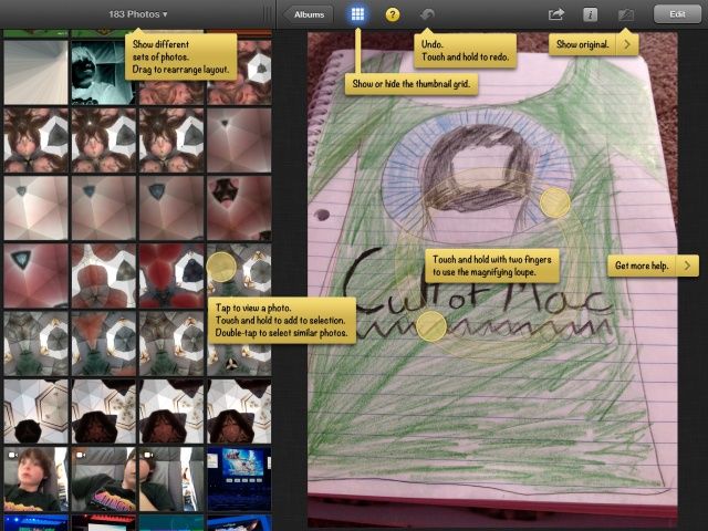iPhoto for iPad