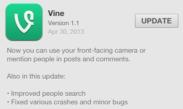 vineappupdate