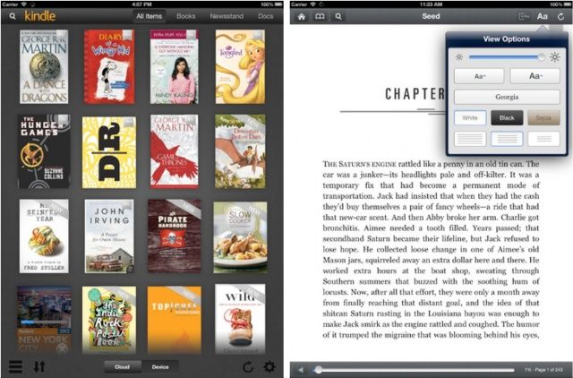 Kindle-iPad