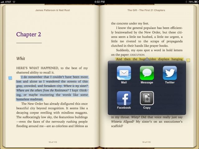 iBooks Highlight