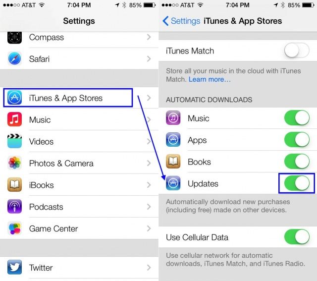 Disable Auto Updates