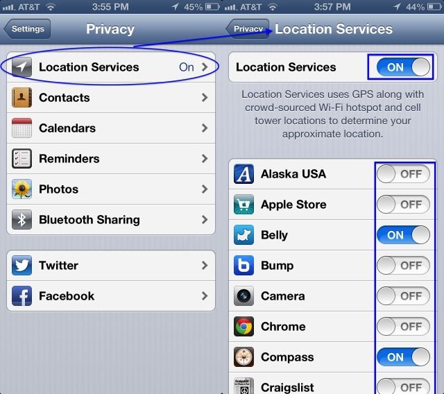 Location Services