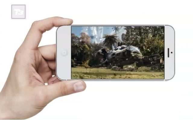 This concept design shows what an iPhone phablet might look like.
