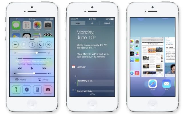 iOS 7 Beta On iPhones