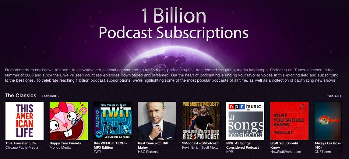 That's a lot of listening.