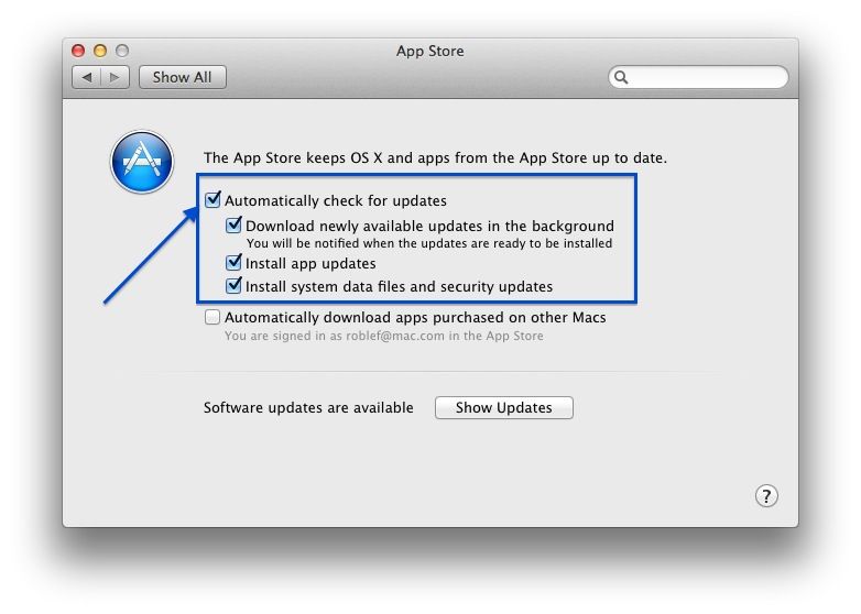 Disable Auto Updates