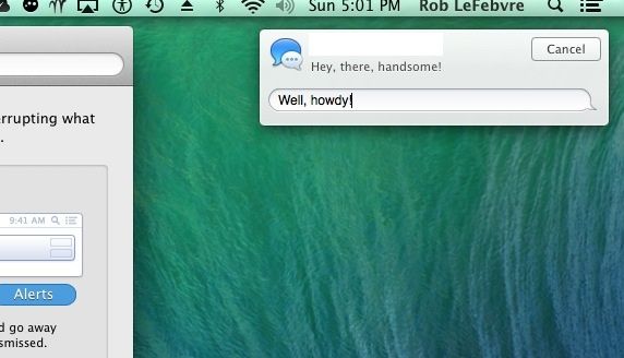 Reply To iMessages