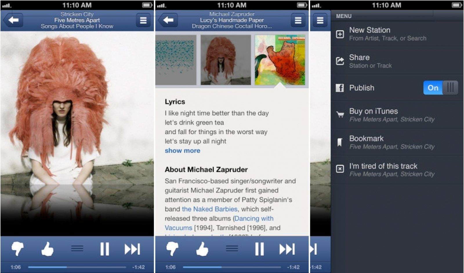 August was a good month for streaming music services with in-app purchases.