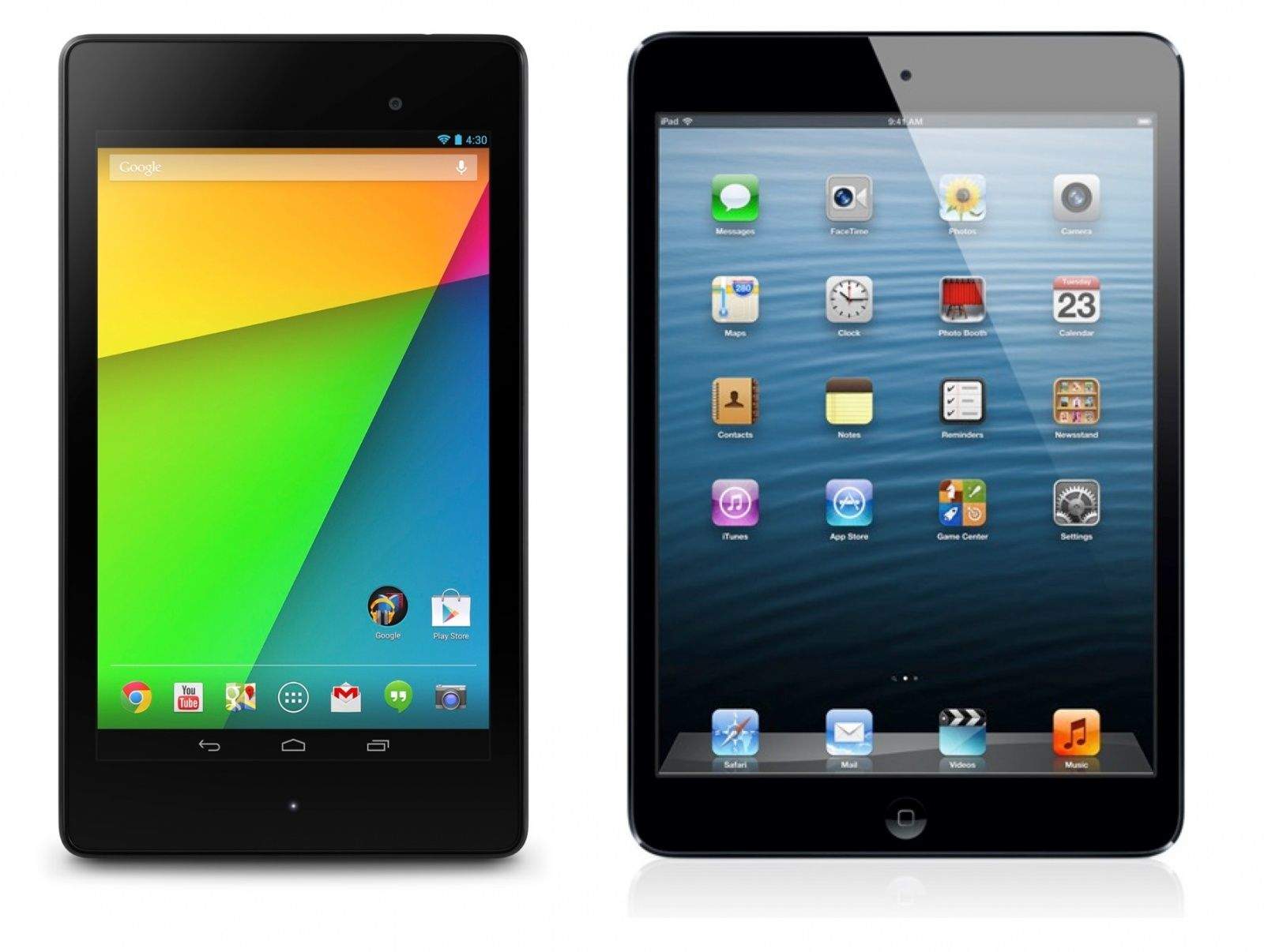 Nexus 7 and iPad mini