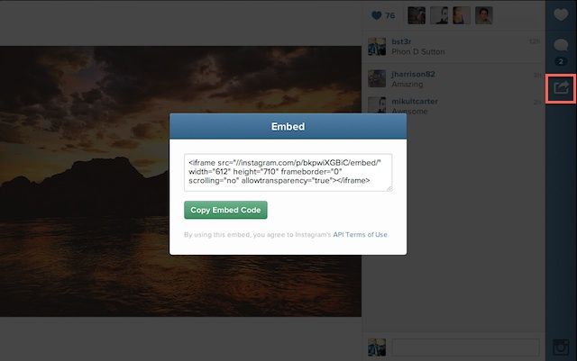 embededinstagrams