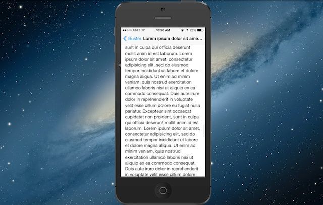 iOS7textexpander