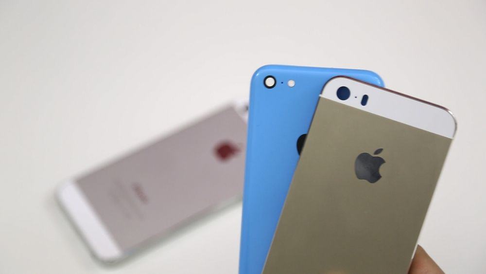 Gold 5S and 5C