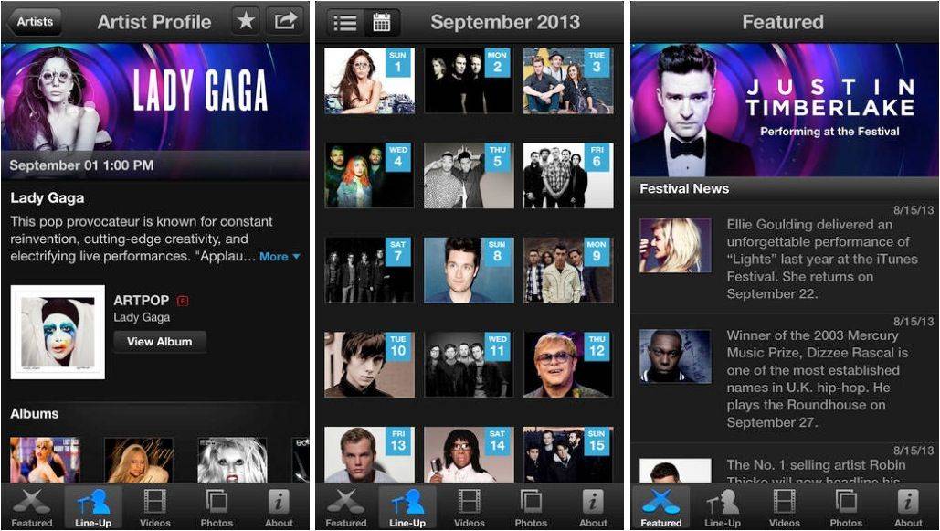 iTunes-Festival-app