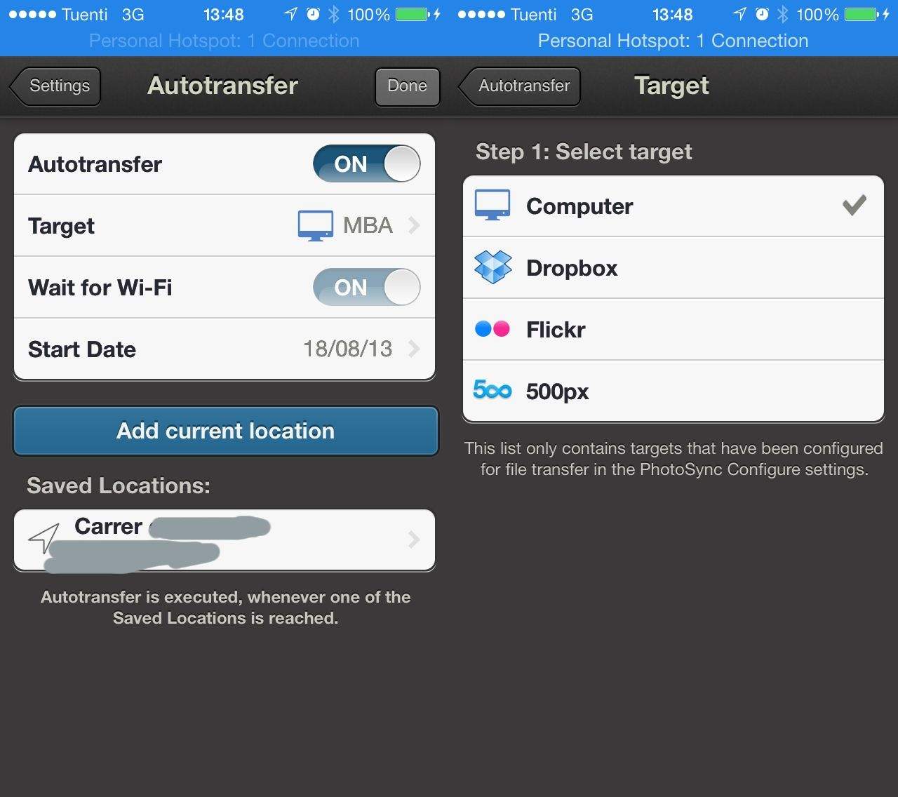 Set this once, and all your iPhone pictures will be auto-filed whenever you arrive home.