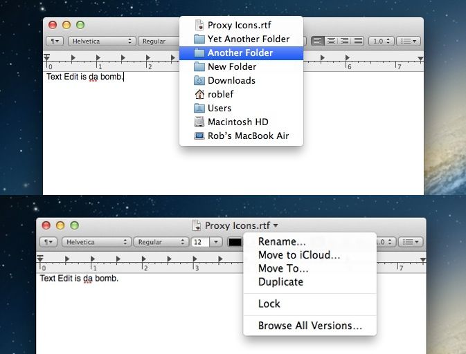 Proxy Icons