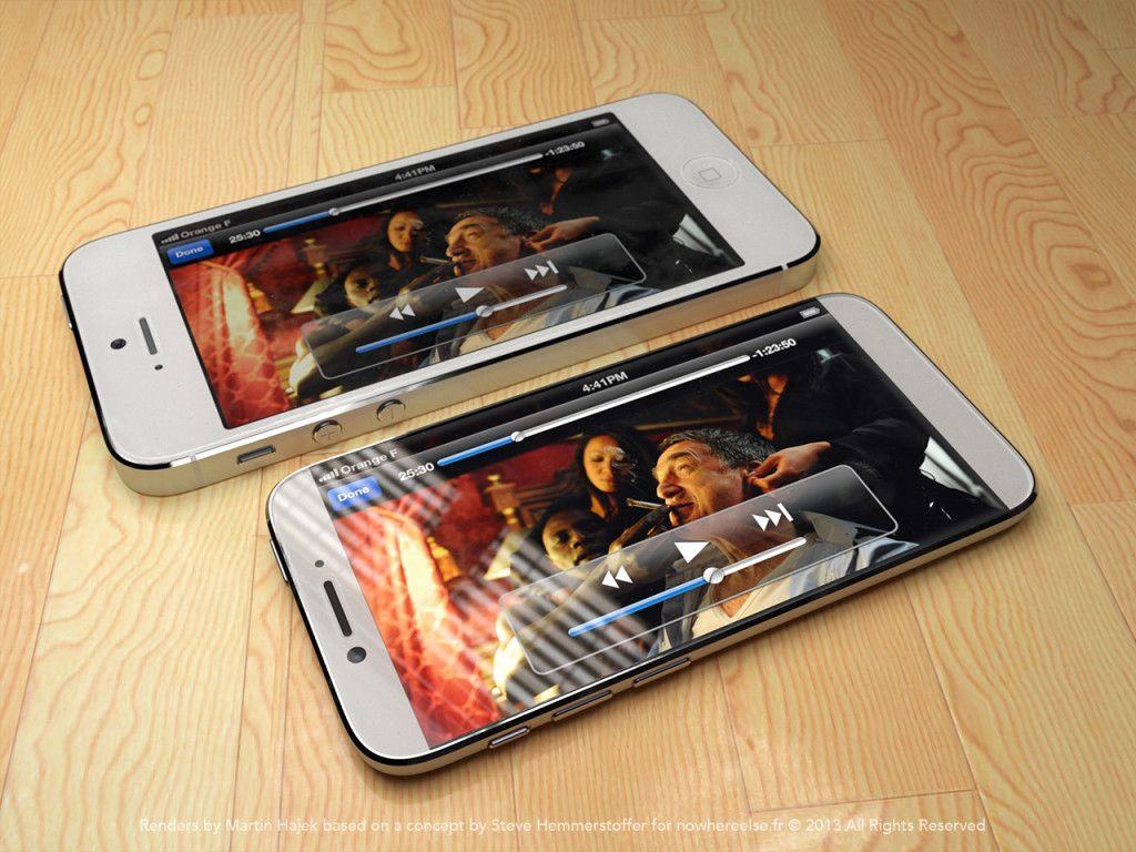 How a larger iPhone 6 might look by Martin Hajek.