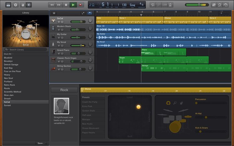 Drummer GarageBand