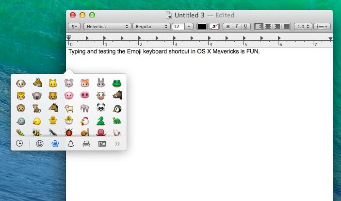 Emoji Shortcut