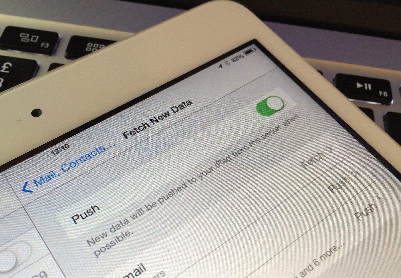 iPad-push-email
