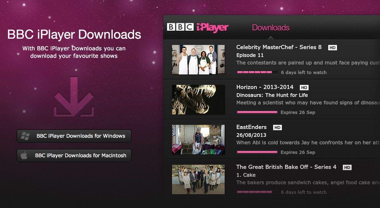 iplayer 4 down