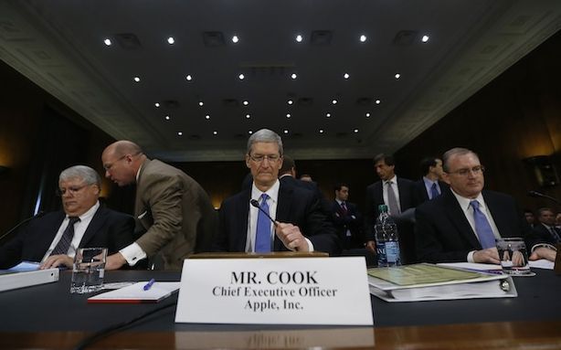 Tim Cook at Senate hearing