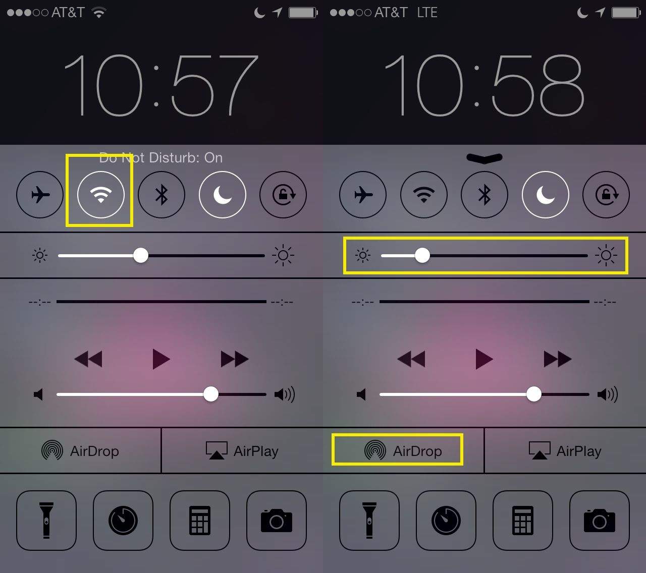 Control Center Battery