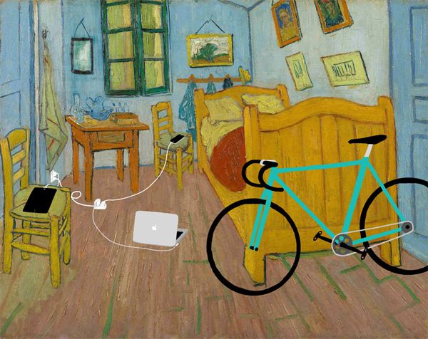 Vincent van Gogh gets an update for the Cult of Mac generation. (Credit: Kim Dong-Kyu)