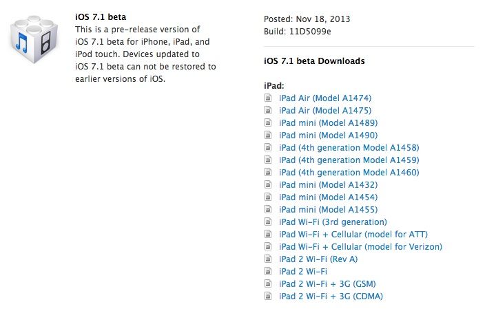 iOS71beta