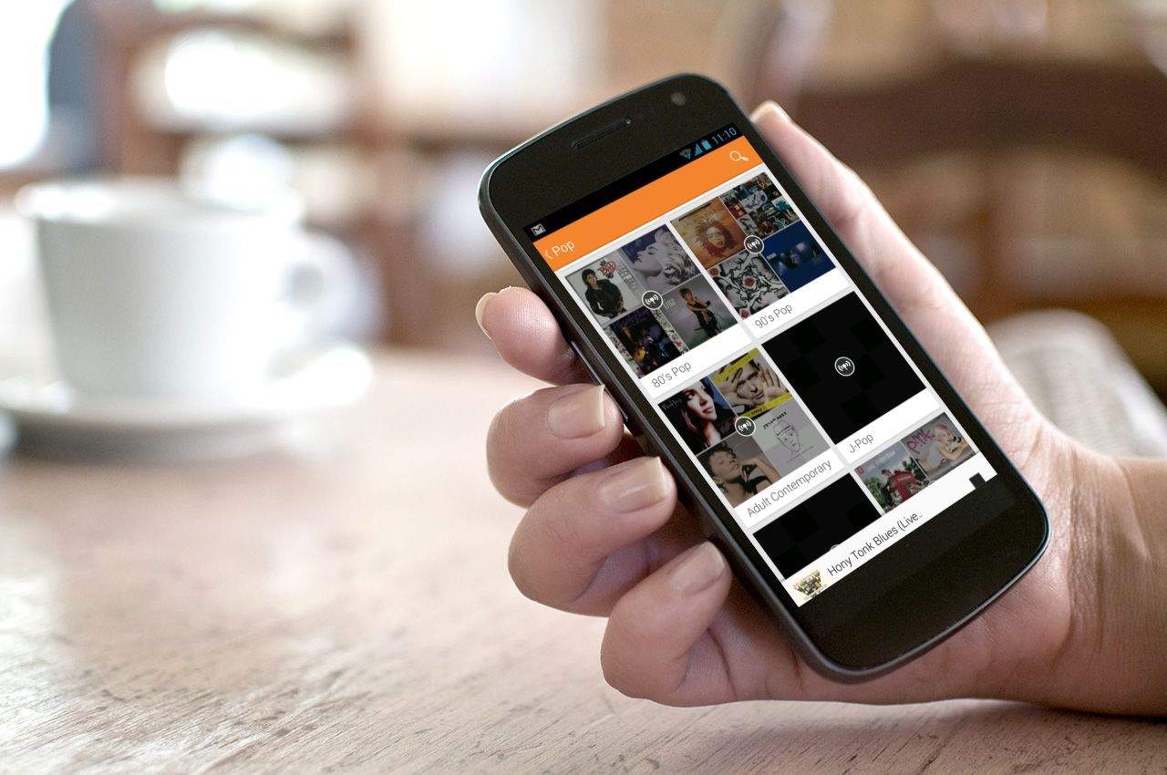 Google Music on Android.