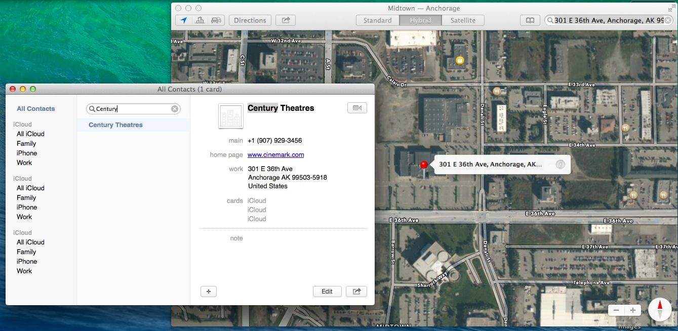 Contacts To Maps