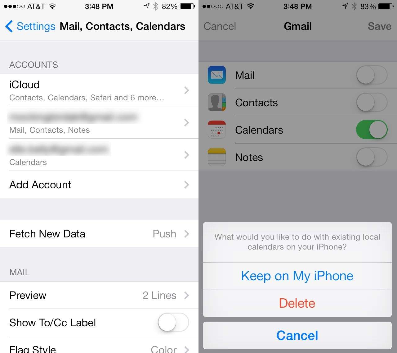 Sync Google Calendar