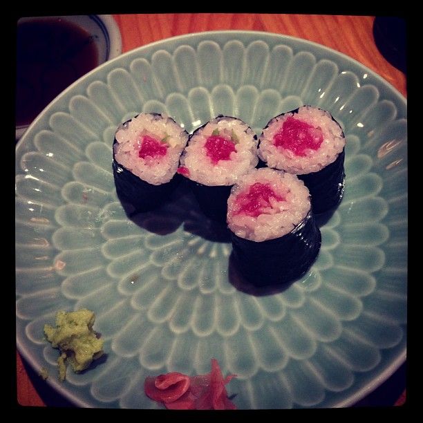 Raw. Like sushi. Photo Charlie Sorrel