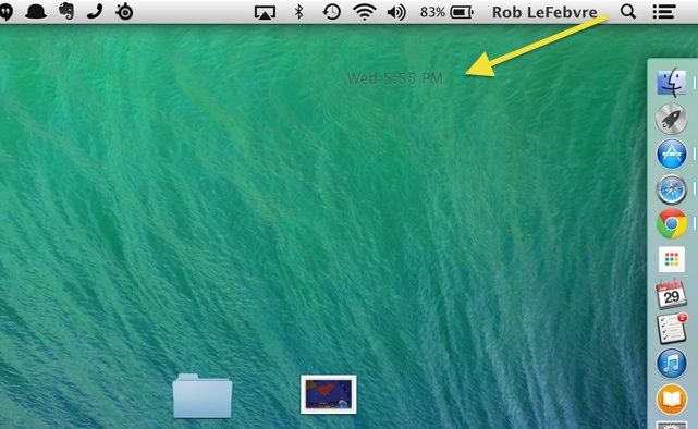 menu bar de-clutter