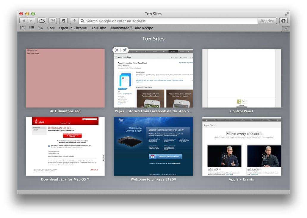 6 Top Sites
