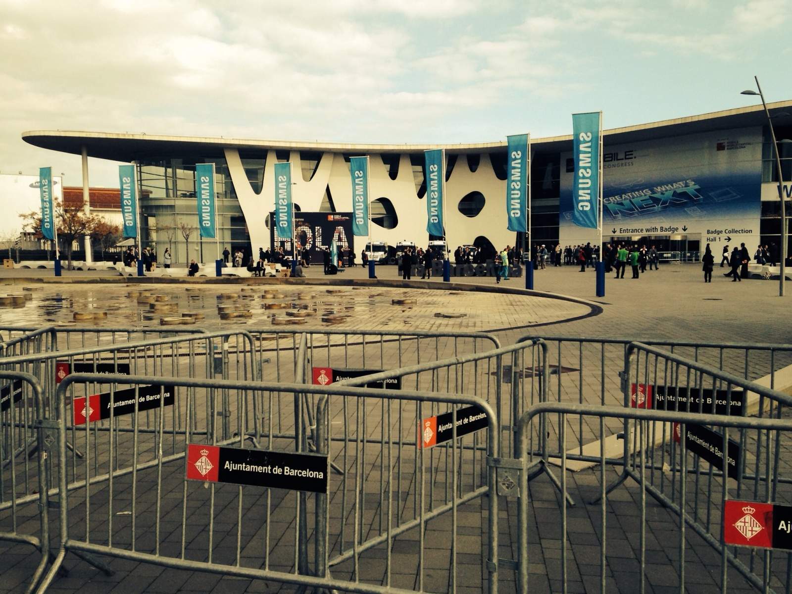 The venue.