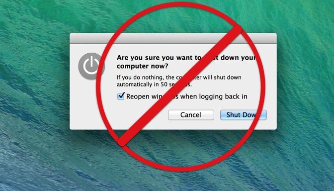 no more dialog