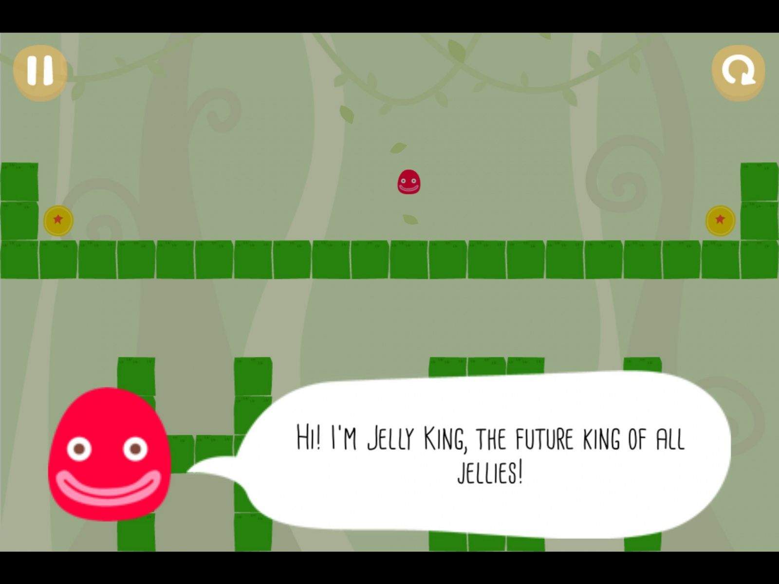 He's the Jelly King and he's excited to see you!