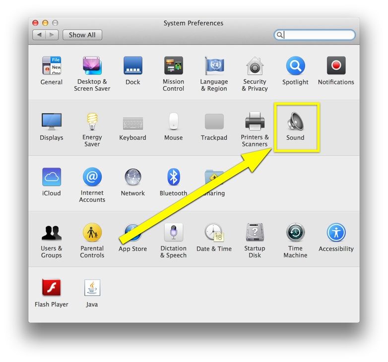 system prefs