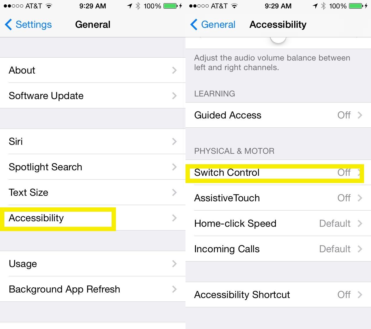 Accessibility