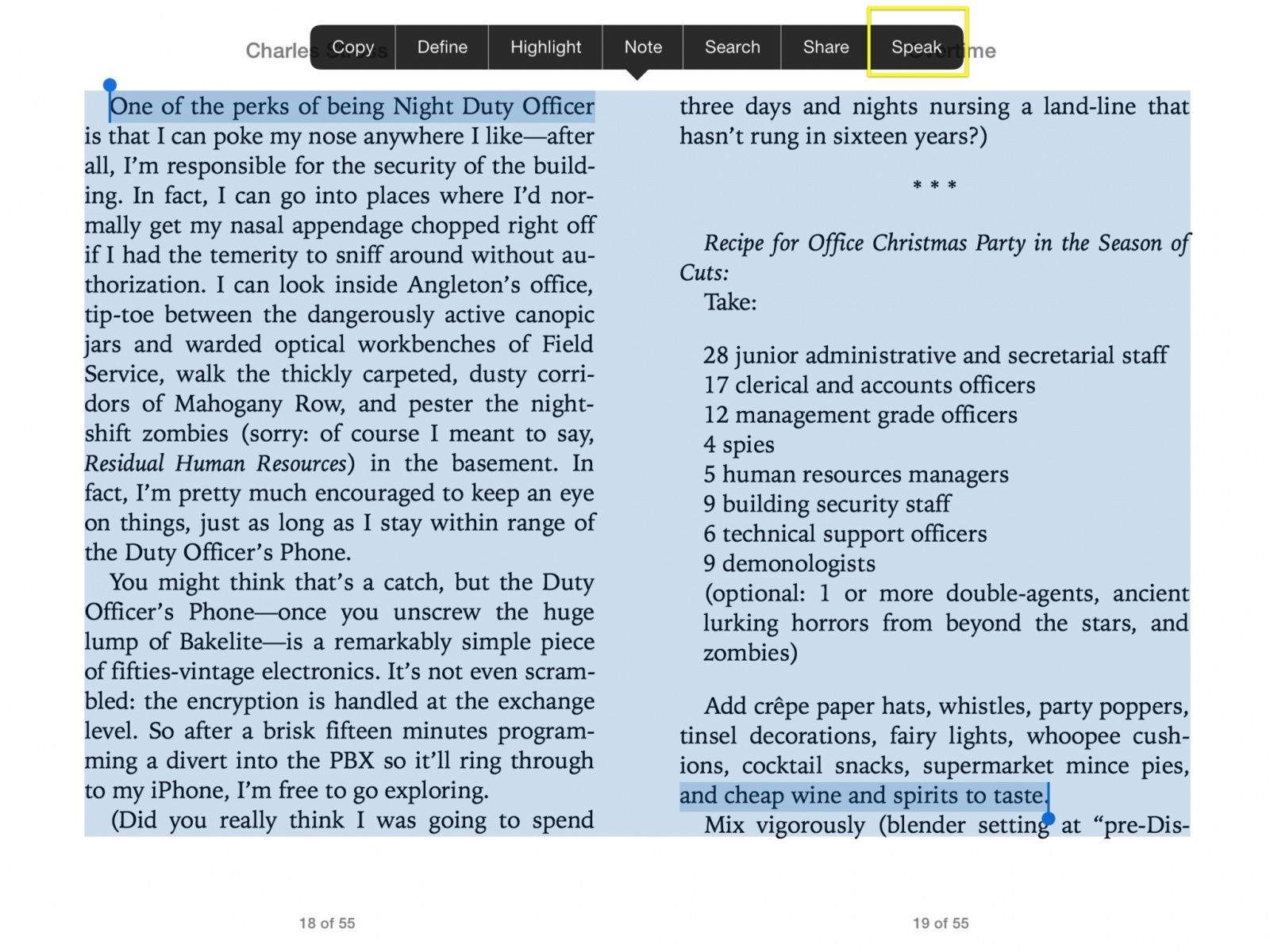 iBook Audiobook