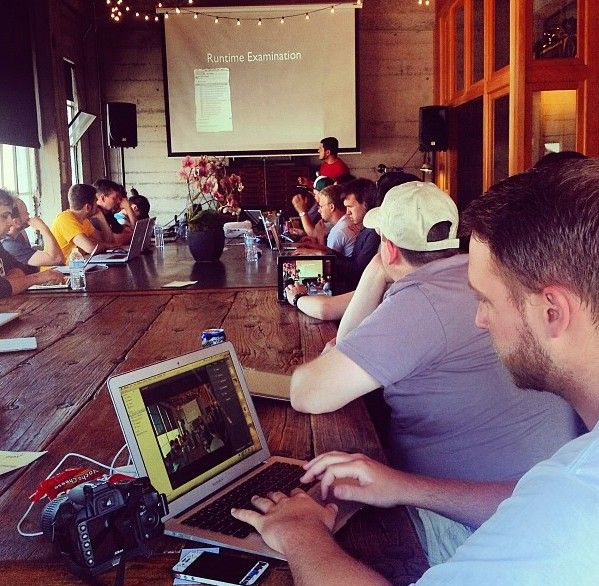 The indie dev lab at Altwwdc 2012.