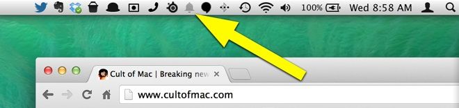 chrome bell icon