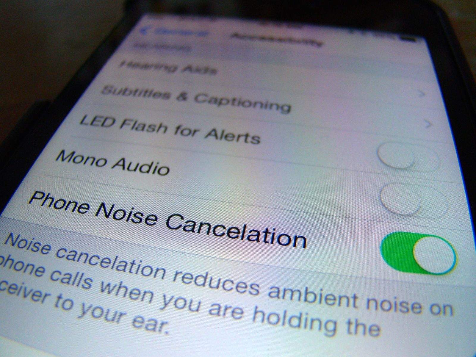noise cancellation