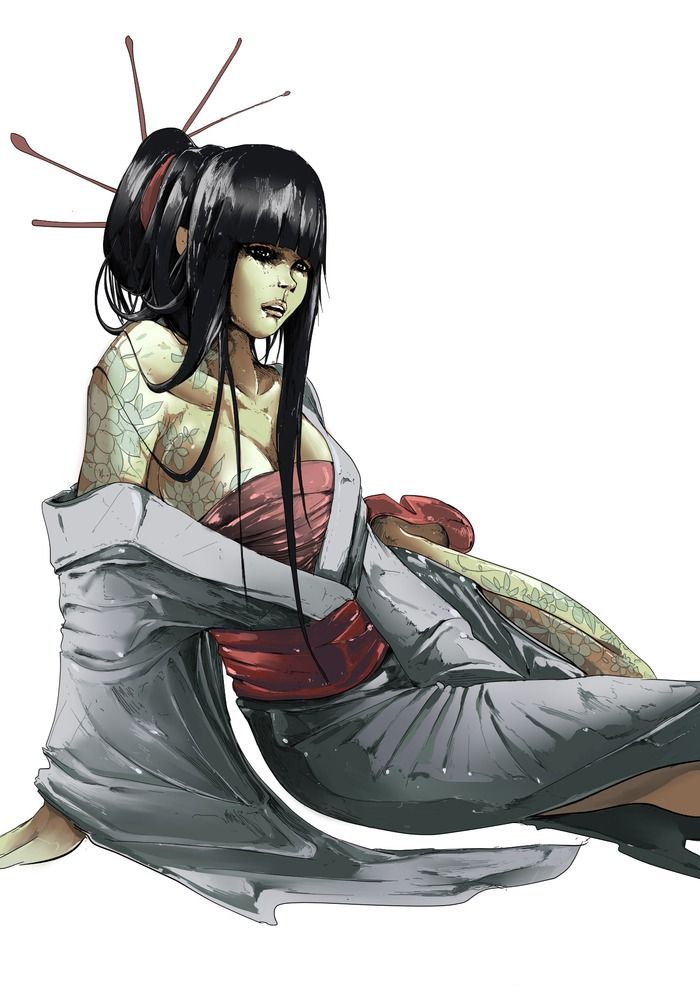 This comic book project is set on a horror island of solitude, billed as 