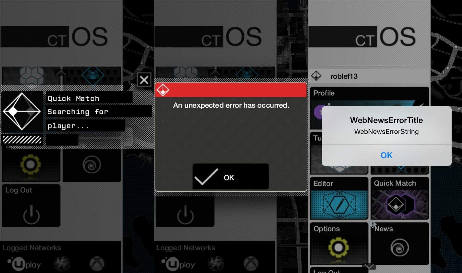 It's just not working.