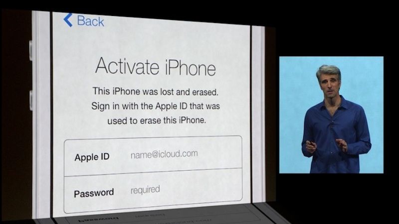 When it was introduced in iOS 7, Apple called Activation Lock 