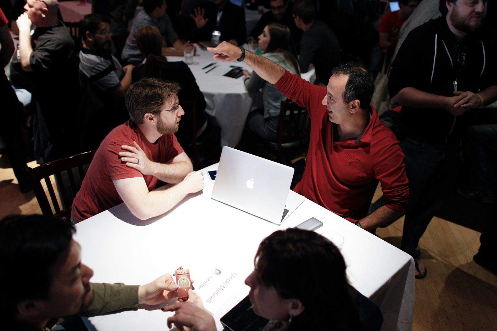 App developers meet with tech journalists in the hope of gleaming a few tips on how to get their apps noticed at the AltConf Journalist Pitch Lab in San Francisco, CA, June 3, 2014. Photo: Jim Merithew/Cult of Mac