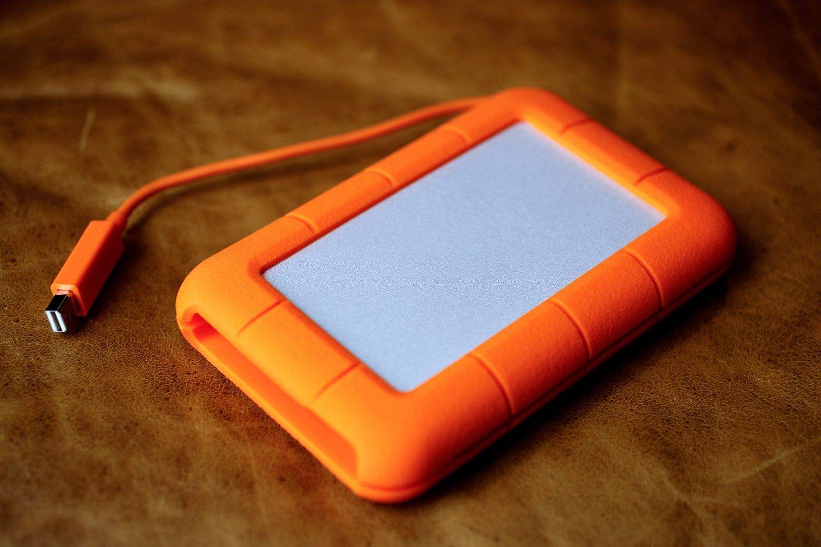 Lacie Rugged Drive. Photo: Jim Merithew/Cult of Mac