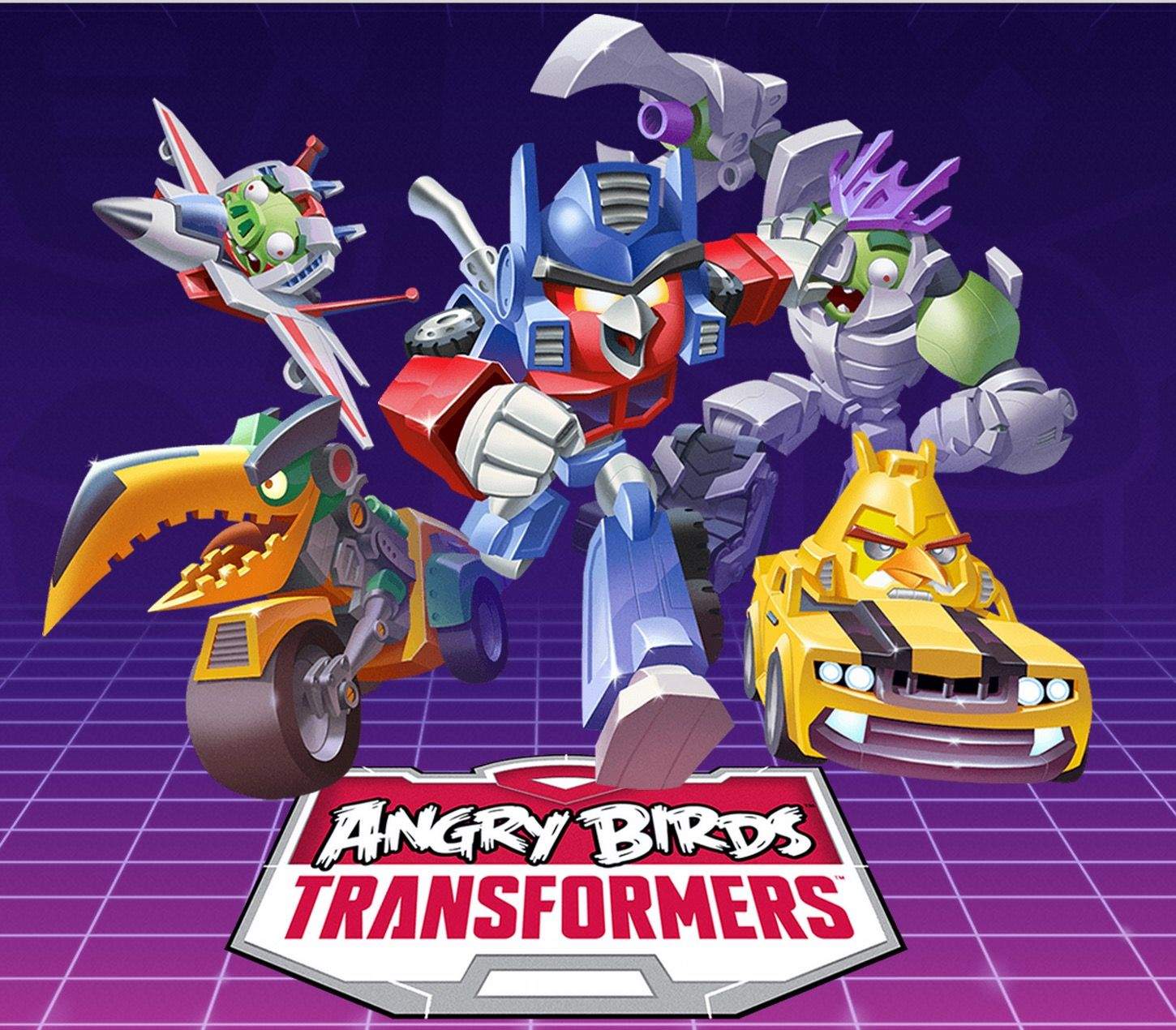 Birds disguised as robots in disguise.