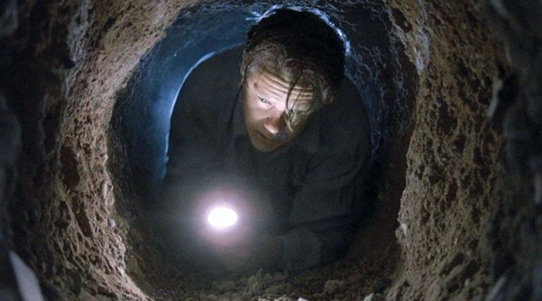 Spoiler: Tim Robbins jailbreaks in The Shawshank Redemption